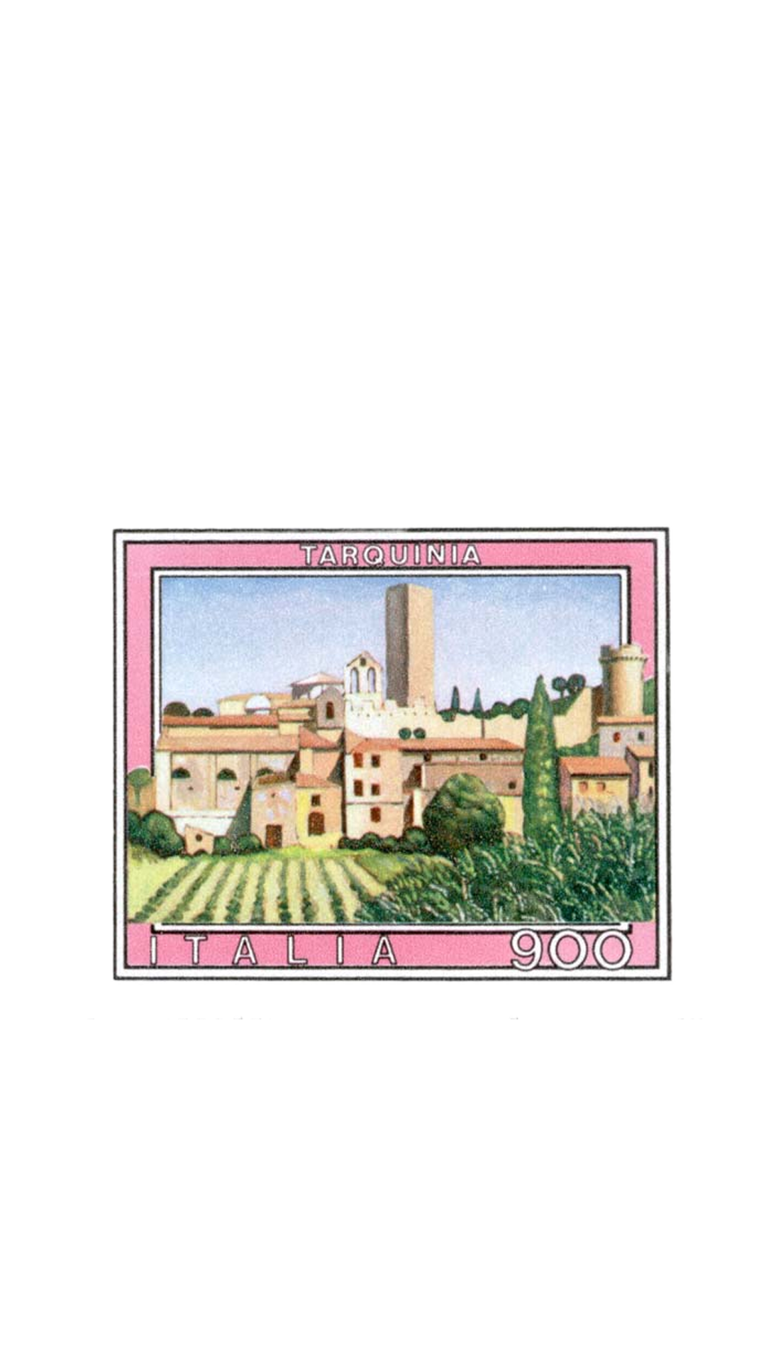 Francobollo Tarquinia
